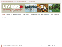 Tablet Screenshot of livinginmagazines.co.uk